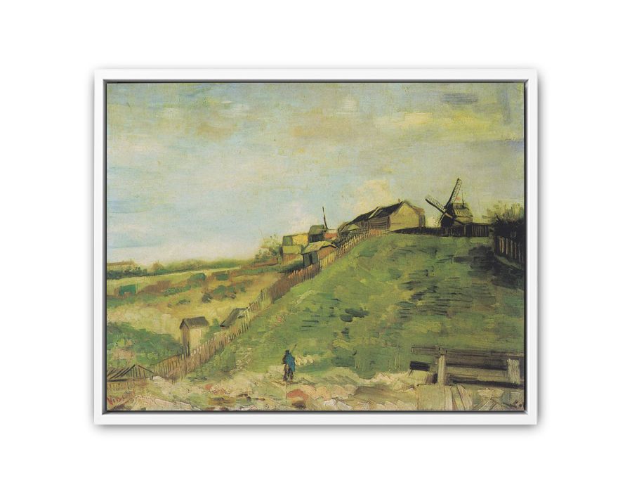 The Hill Of Montmartre By Van Gogh Art Print