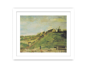 The Hill Of Montmartre By Van Gogh Famous painting