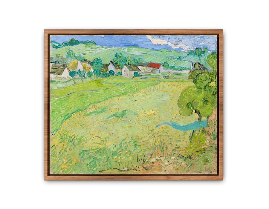 Vessenots In Auvers By Van Gogh Streched canvas