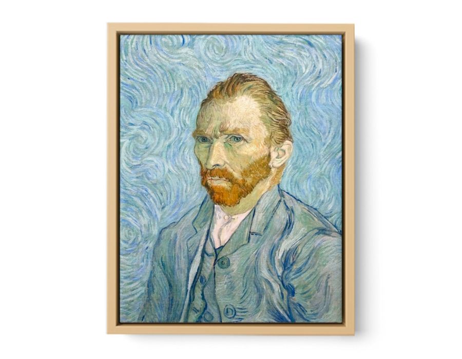 Self Portrait Painting of Van Gogh Artwork