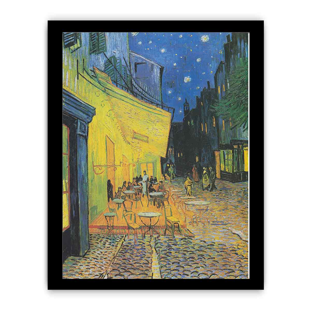 Cafe Terrace at Night Painting By Vincent Van Gogh