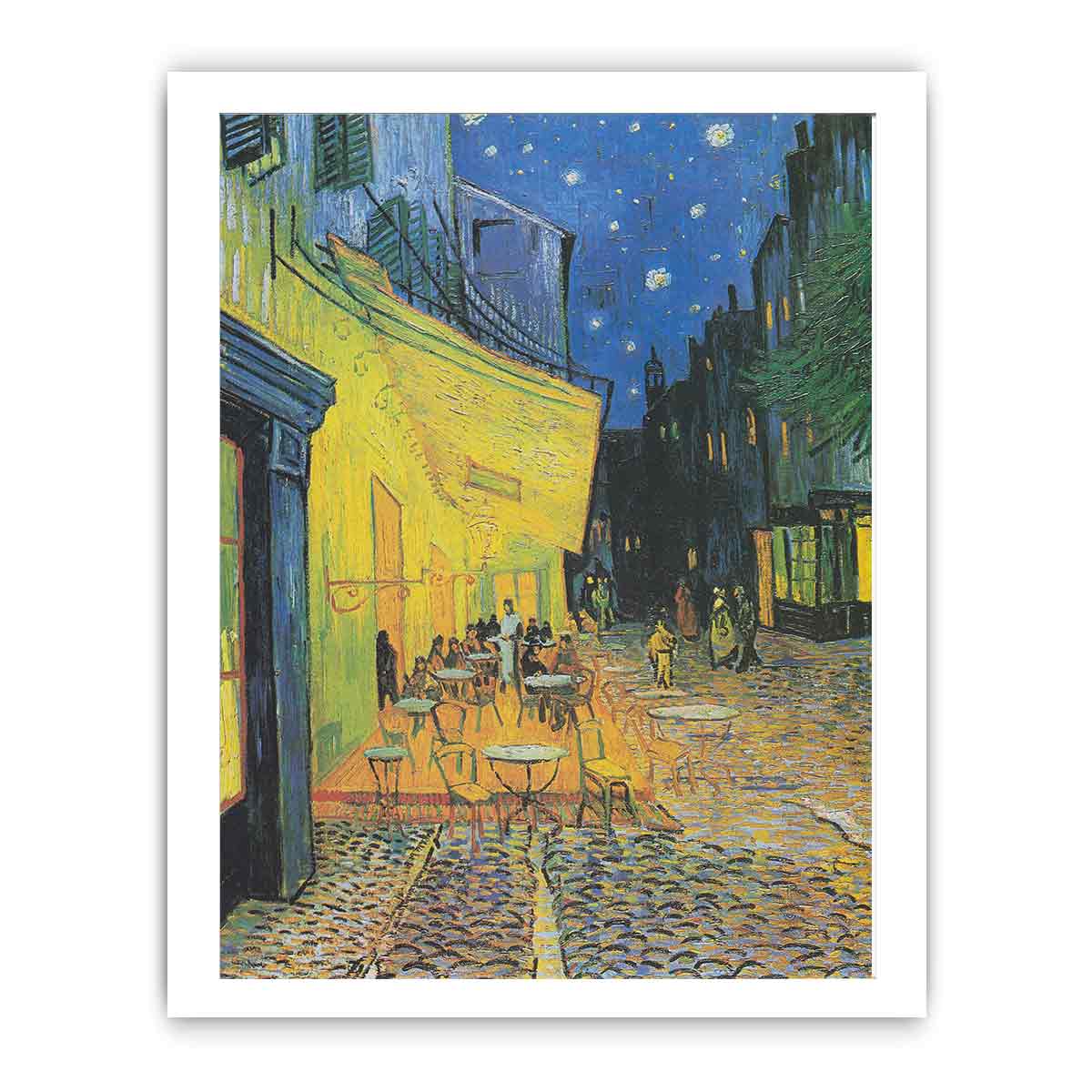 Cafe Terrace at Night Painting By Vincent Van Gogh