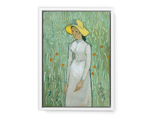 Girl in White by Vincent Van Gogh Art Print