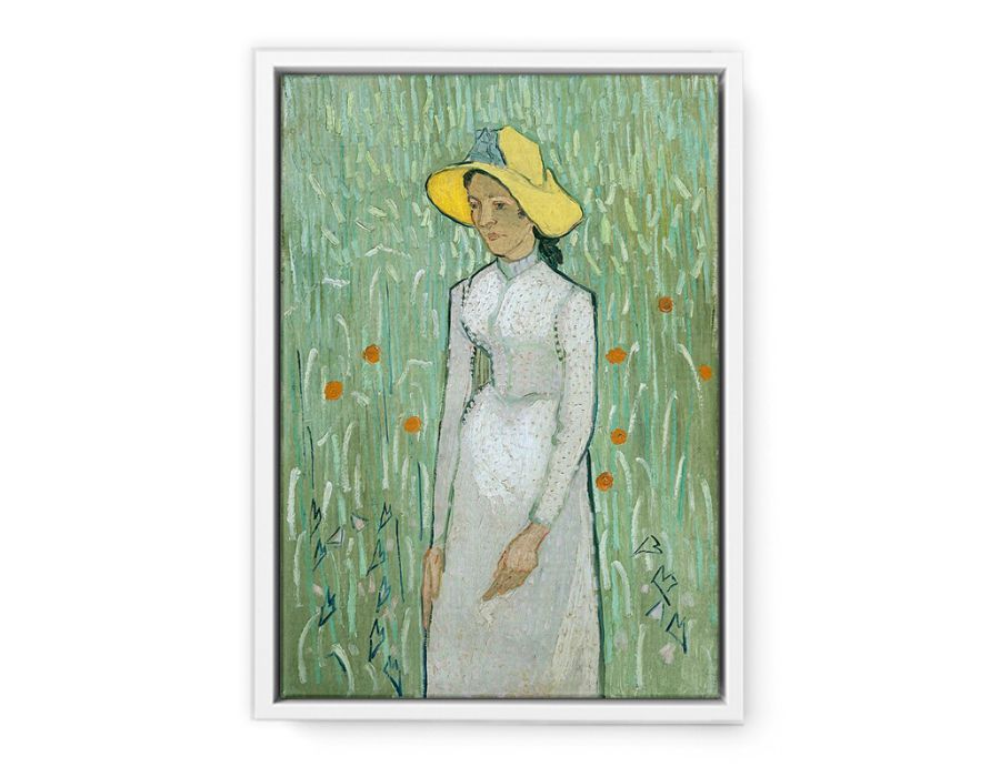 Girl in White by Vincent Van Gogh Art Print