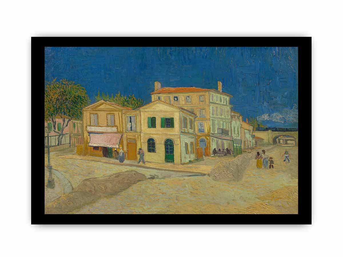 The Yellow House By Van Gogh