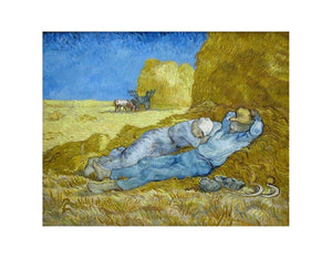 Noon – Rest from Work (after Millet) By Vincent Van Gogh