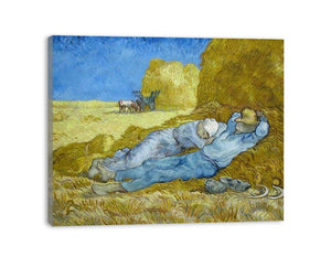 Noon – Rest from Work (after Millet) By Vincent Van Gogh