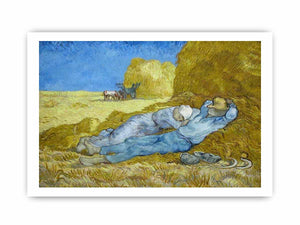 Noon – Rest from Work (after Millet) By Vincent Van Gogh