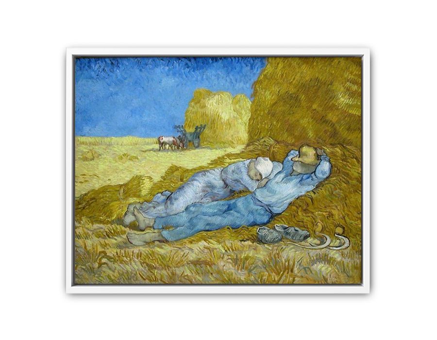 Noon – Rest from Work (after Millet) By Vincent Van Gogh Art Print