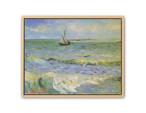 Fishing Boats at Saintes-Maries By Vincent Van Gogh Artwork