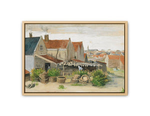He Fish Drying Barn By Vincent Van Gogh Artwork