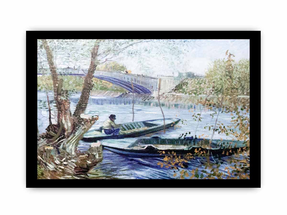 Fishing in Spring By Vincent Van Gogh
