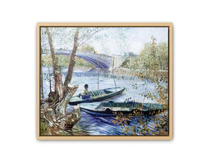 Fishing in Spring By Vincent Van Gogh Artwork