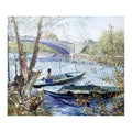 Fishing in Spring By Vincent Van Gogh