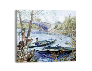 Fishing in Spring By Vincent Van Gogh