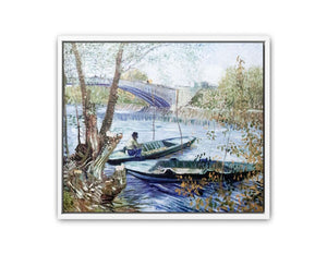 Fishing in Spring By Vincent Van Gogh Art Print