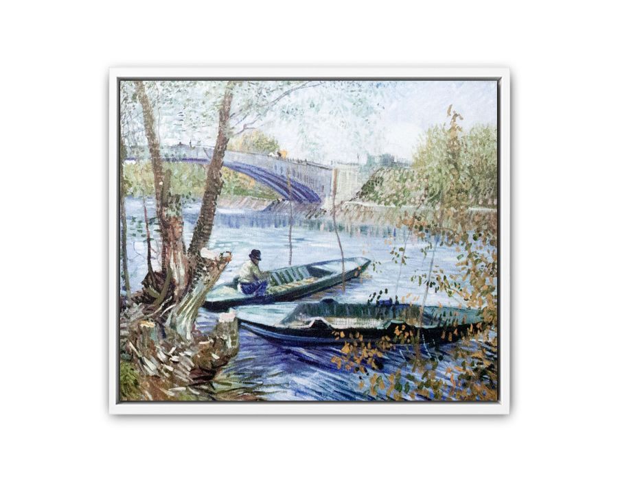 Fishing in Spring By Vincent Van Gogh Art Print