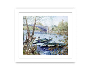 Fishing in Spring By Vincent Van Gogh Famous painting