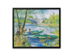 Fishing in Spring 2 By Vincent Van Gogh