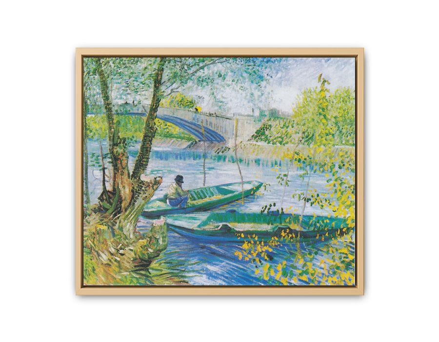 Fishing in Spring 2 By Vincent Van Gogh Artwork