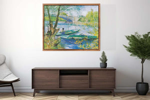 Fishing in Spring 2 By Vincent Van Gogh