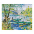 Fishing in Spring 2 By Vincent Van Gogh
