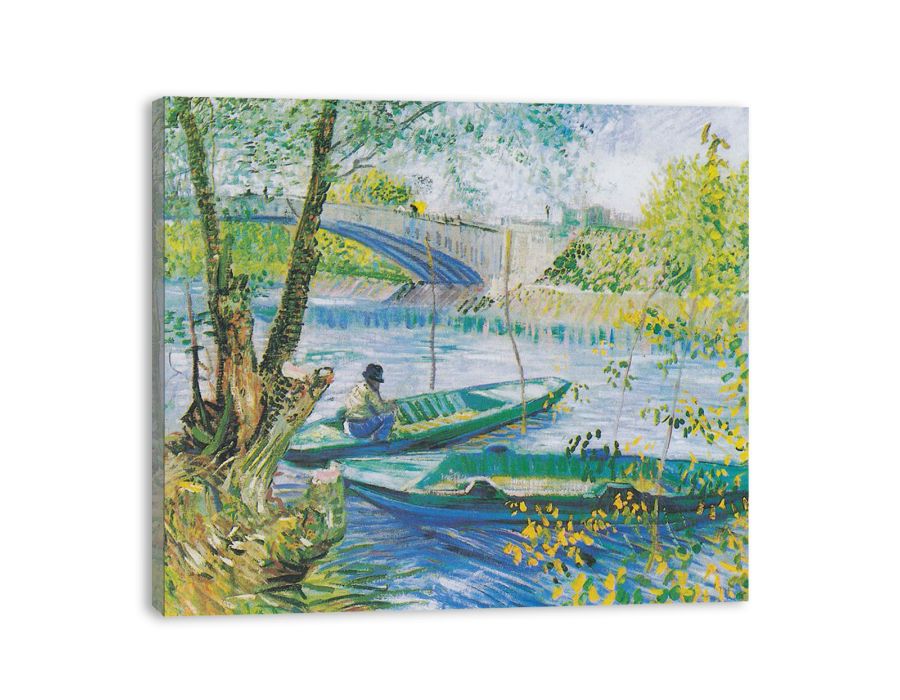 Fishing in Spring 2 By Vincent Van Gogh