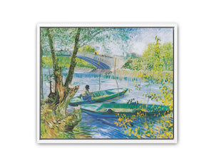 Fishing in Spring 2 By Vincent Van Gogh Art Print
