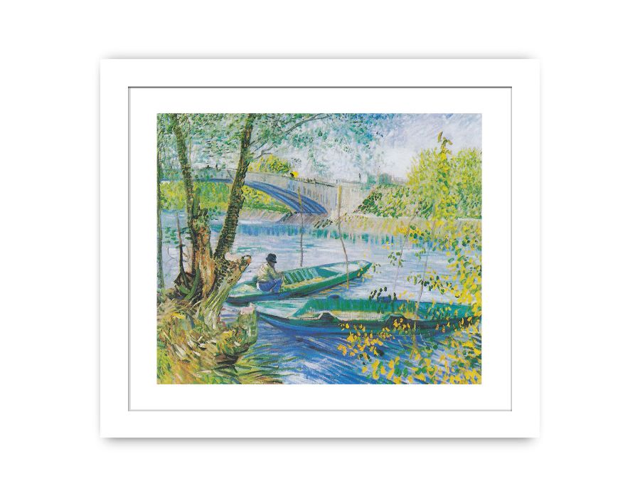Fishing in Spring 2 By Vincent Van Gogh Famous painting