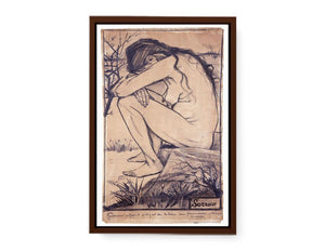 Sorrow Nude Painting by Van Gogh Famous Painting