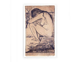 Sorrow Nude Painting by Van Gogh artwork preview