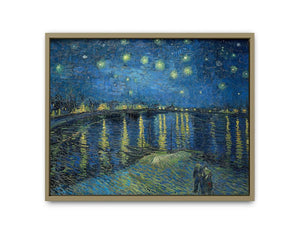 Starry Night Over the Rhone By Vincent Van Gogh Oil Painting
