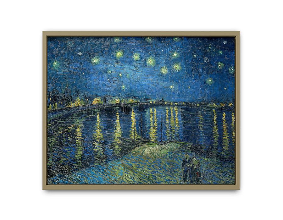 Starry Night Over the Rhone By Vincent Van Gogh Oil Painting