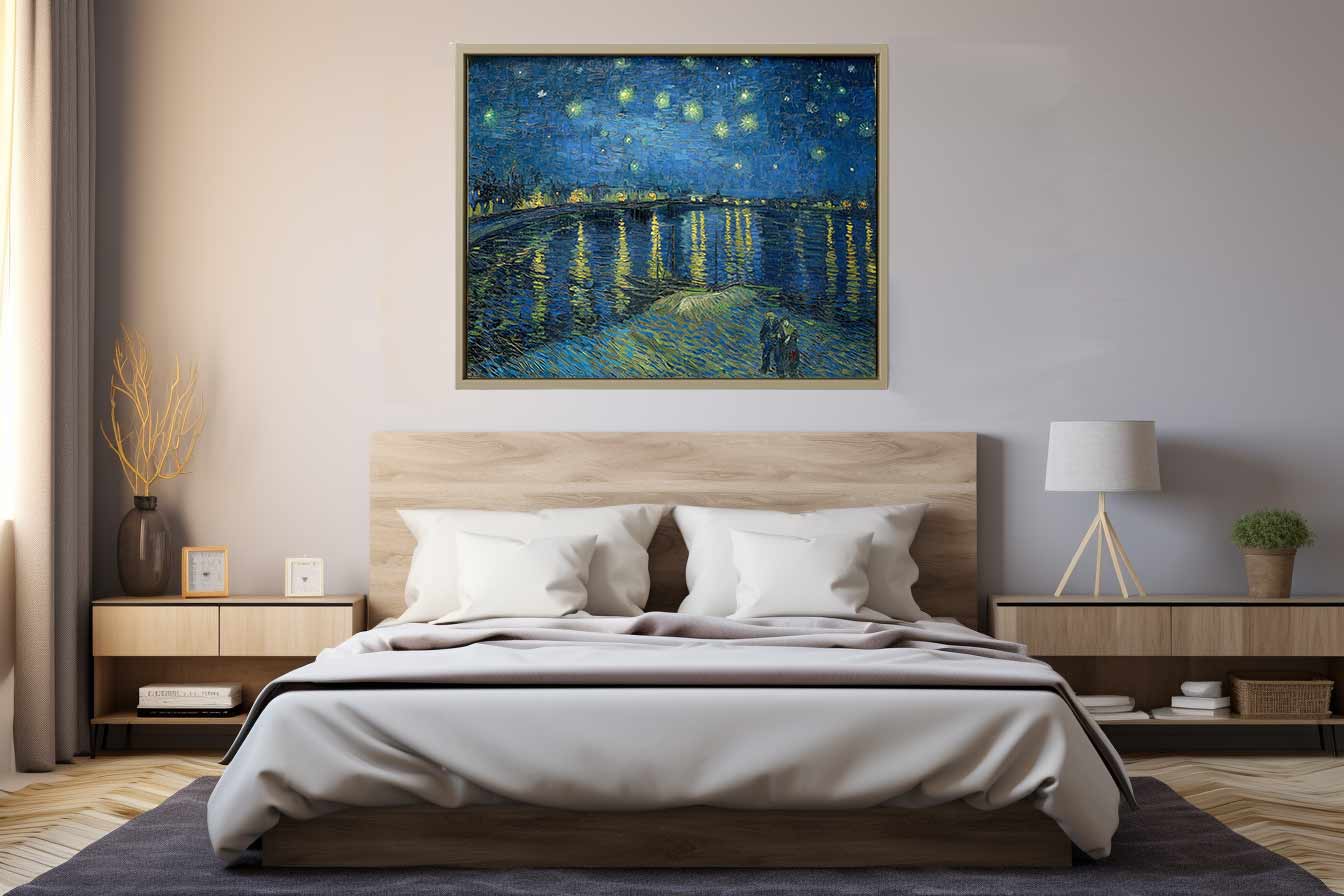 Starry Night Over the Rhone By Vincent Van Gogh