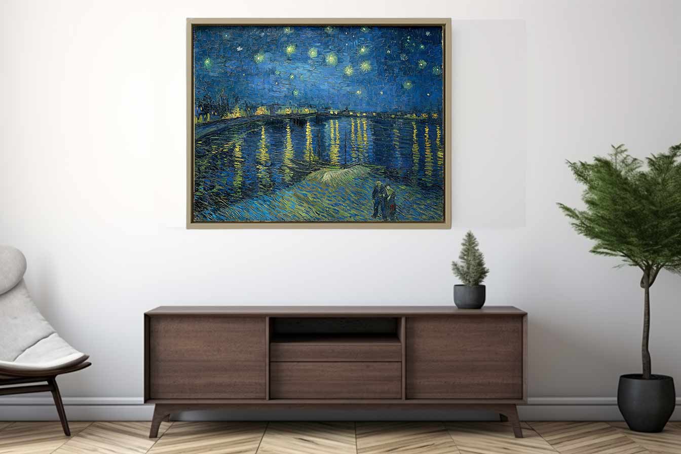 Starry Night Over the Rhone By Vincent Van Gogh