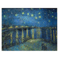 Starry Night Over the Rhone By Vincent Van Gogh