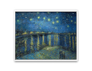 Starry Night Over the Rhone By Vincent Van Gogh Art Print