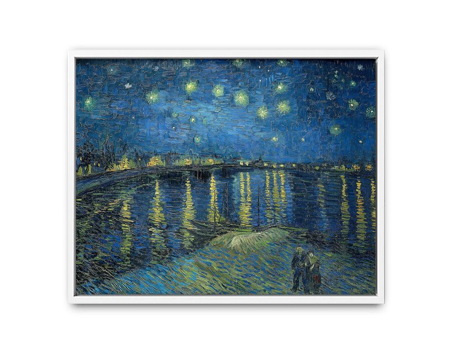 Starry Night Over the Rhone By Vincent Van Gogh Art Print