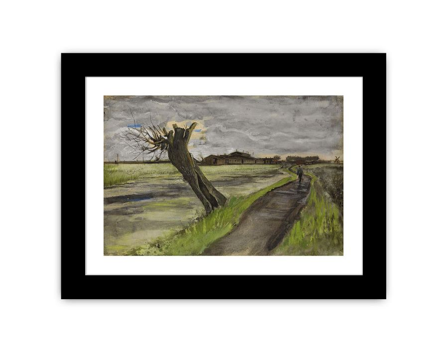 Pollard Willow By Van Gogh Canvas Print
