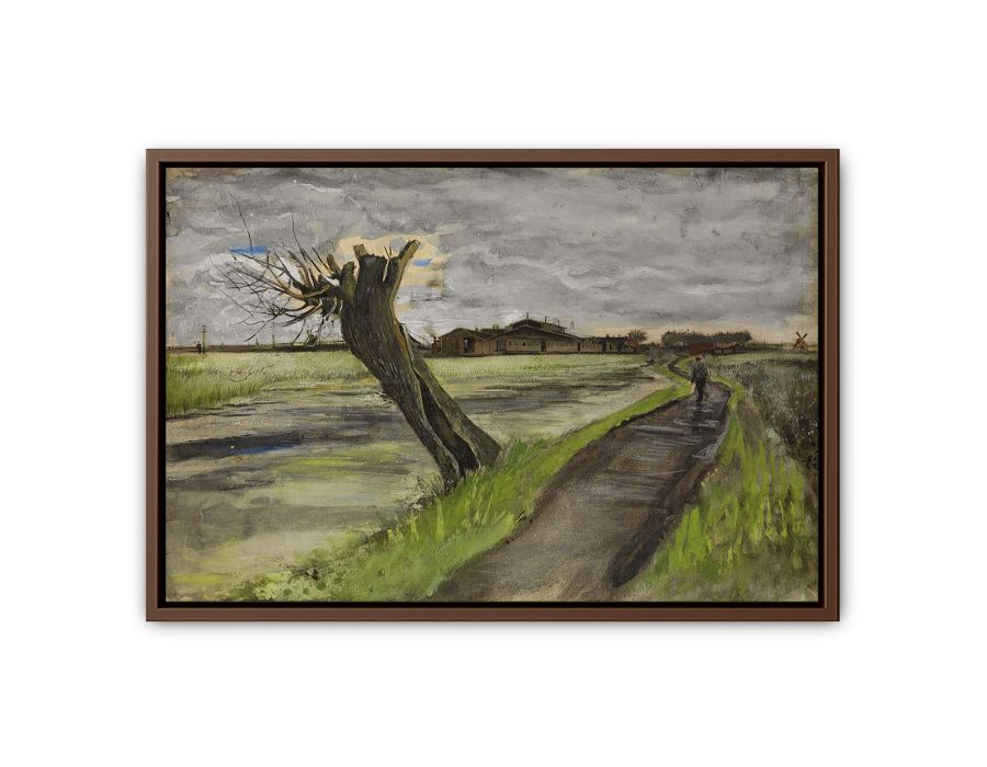 Pollard Willow By Van Gogh Famous Painting