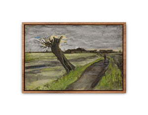 Pollard Willow By Van Gogh Streched canvas
