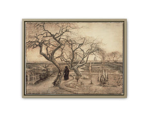 Winter garden by Van Gogh Oil Painting