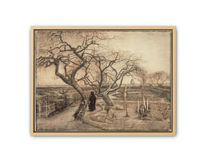 Winter garden by Van Gogh Artwork