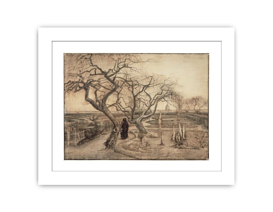 Winter garden by Van Gogh Famous painting