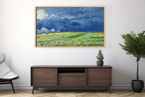 Wheatfield under thunderclouds By Vincent Van Gogh