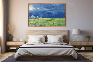 Wheatfield under thunderclouds By Vincent Van Gogh