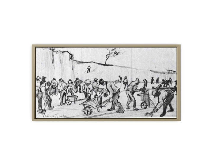 Sand Diggers in Dekkersduin near The Hague