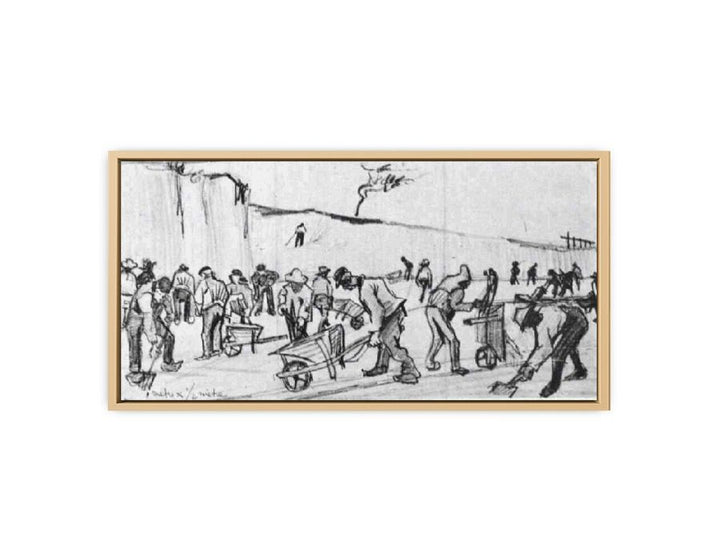 Sand Diggers in Dekkersduin near The Hague