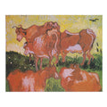 Cows Painting By Vincent Van Gogh