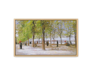 Terrace in the Luxembourg Gardens By Vincent Van Gogh Artwork